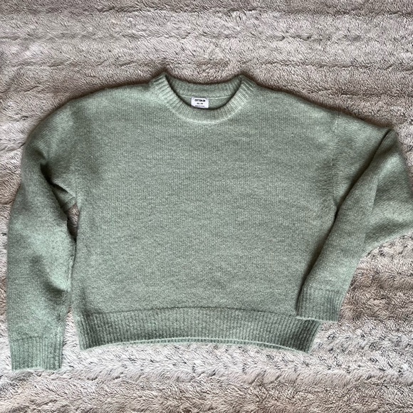 Women's Sage / Mint Green Sweater. XS - Picture 3 of 7